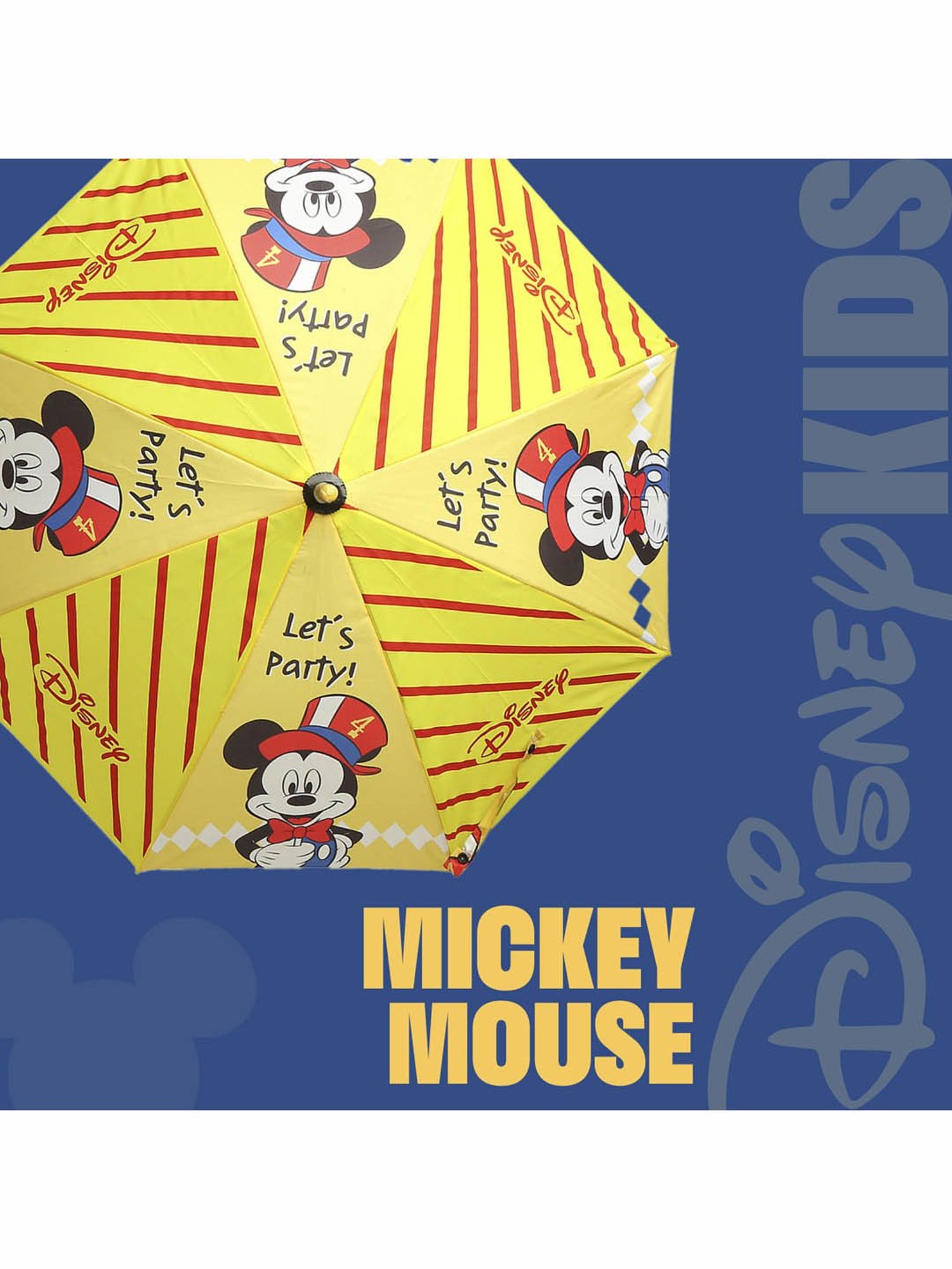 Citizen Yellow Printed Free Size Umbrella