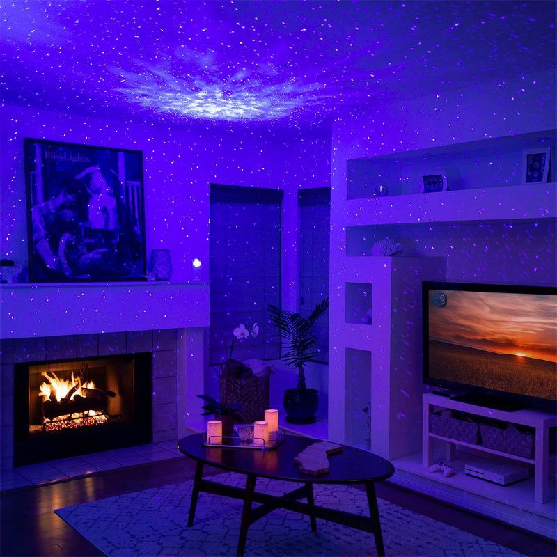 LED Sky Lite and Laser Star Galaxy Projector Green - BlissLights