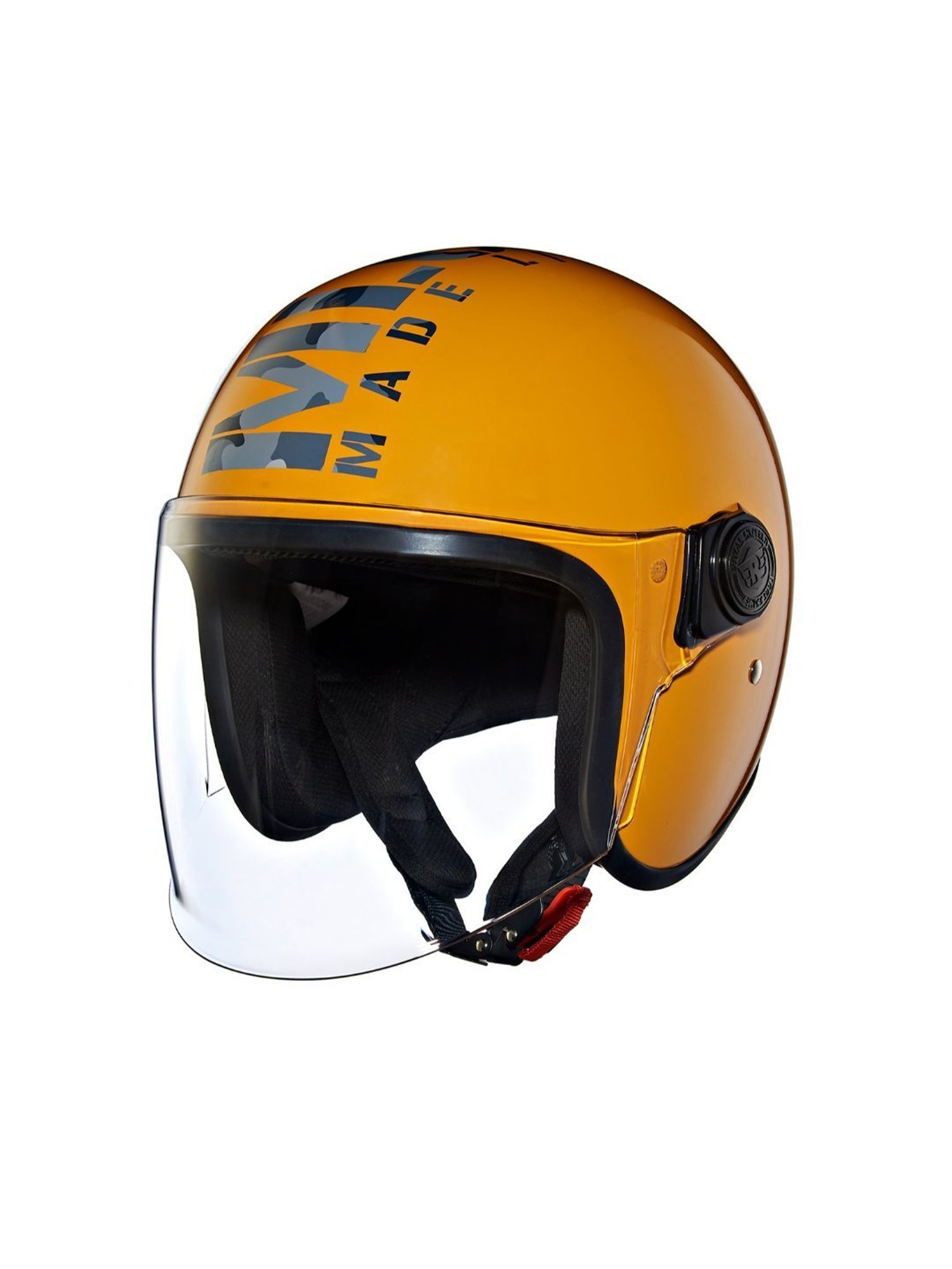 Royal Enfield Mustard Camo Coopter Camo MLG Open Face Helmet - XL