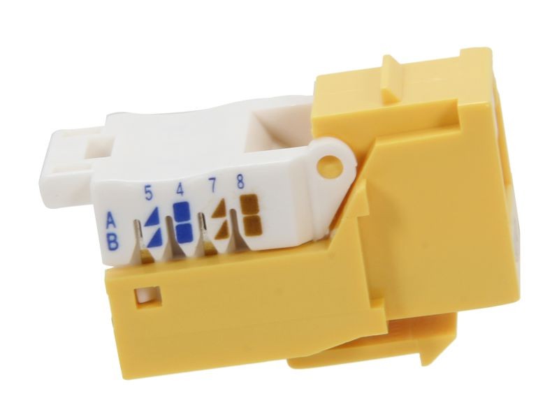 Micro Connectors CAT5 RJ45 Coupler F-F Straight