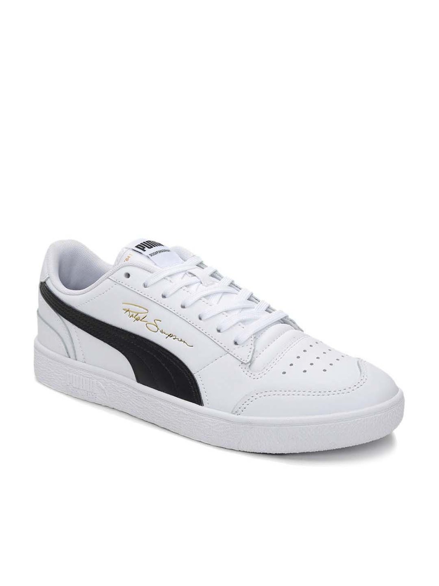 Puma Men's Ralph Sampson Lo Snow White Casual Sneakers