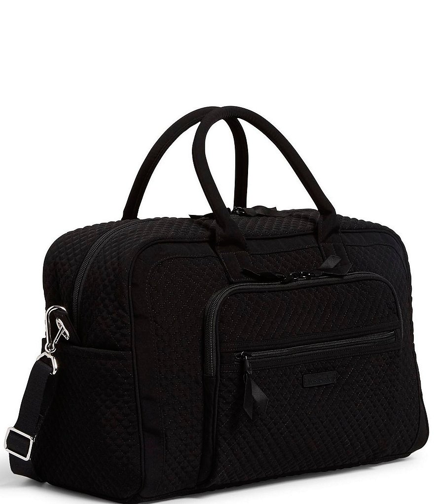 Vera Bradley Microfiber Collection Compact Weekender Travel Bag