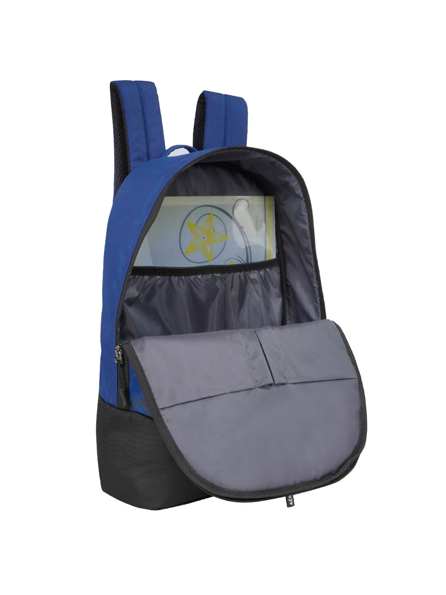 Aeropostale Fallon Blue Polyester Printed Backpack - 18 Ltrs