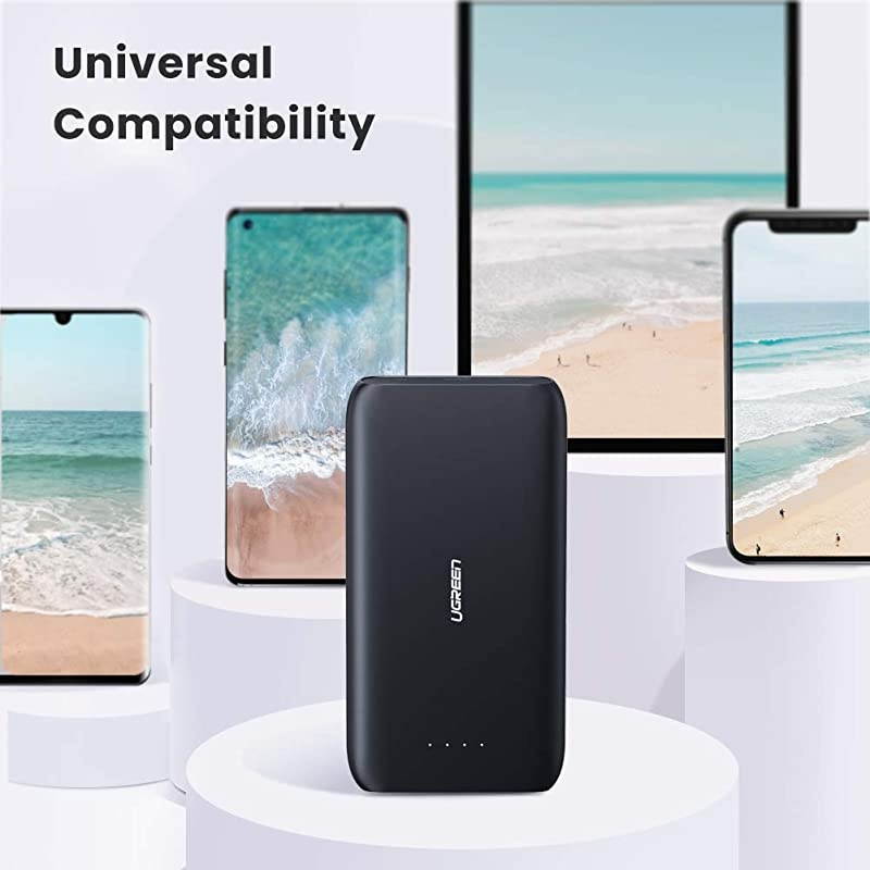 Power Bank 20000mAh USB C Portable Charger 18W Power Delivery Charging Quick Charge 30 External Battery Pack Compatible for iPhone 12 Pro SE 11 Pro Max XS XR iPad Pro Samsung Galaxy Note20