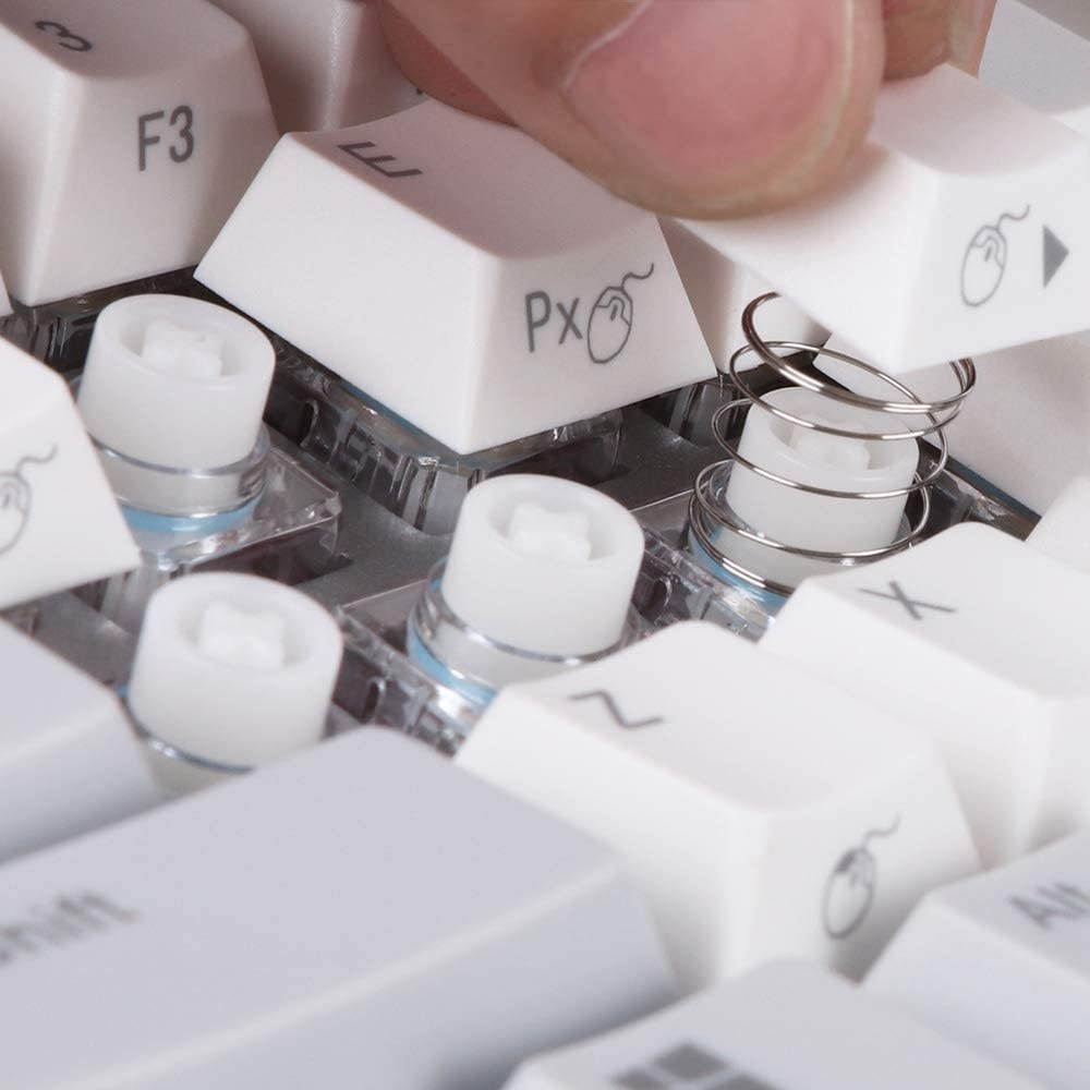 EPOMAKER NiZ Plum Atom 68 35g Electro-Capacitive Keyboard for Laptop PC Gamers (68 Key)