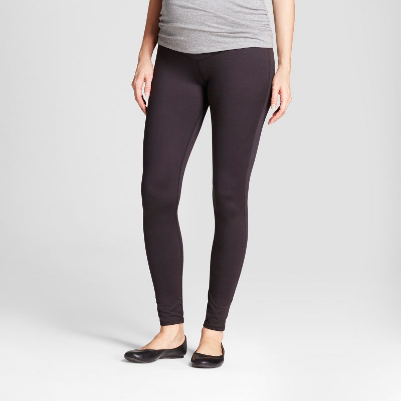 Maternity Overbelly Panel Leggings - Isabel Maternity by Ingrid & Isabel™ Black M