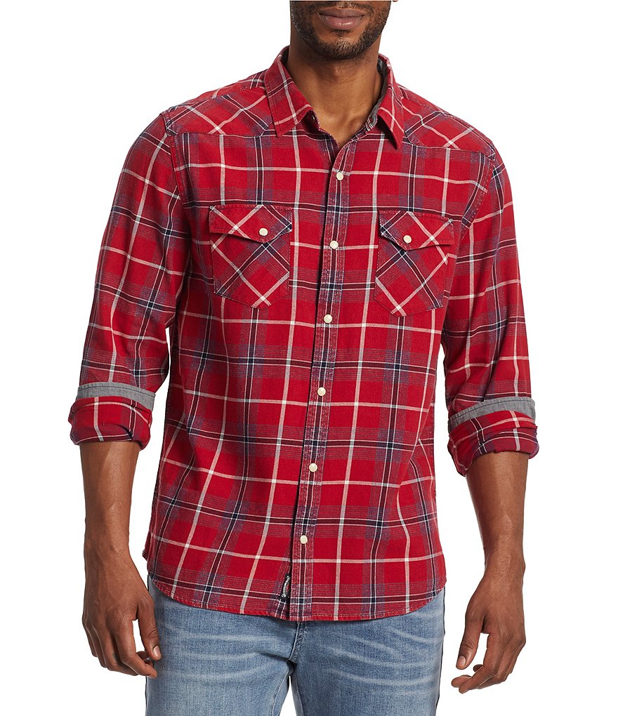 Flag and Anthem Youngstown Montrose Plaid Vintage Washed Shirt