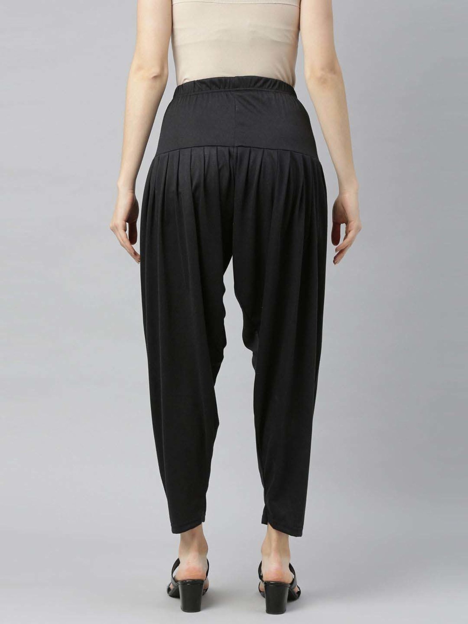 JCSS Black Patiala Pants
