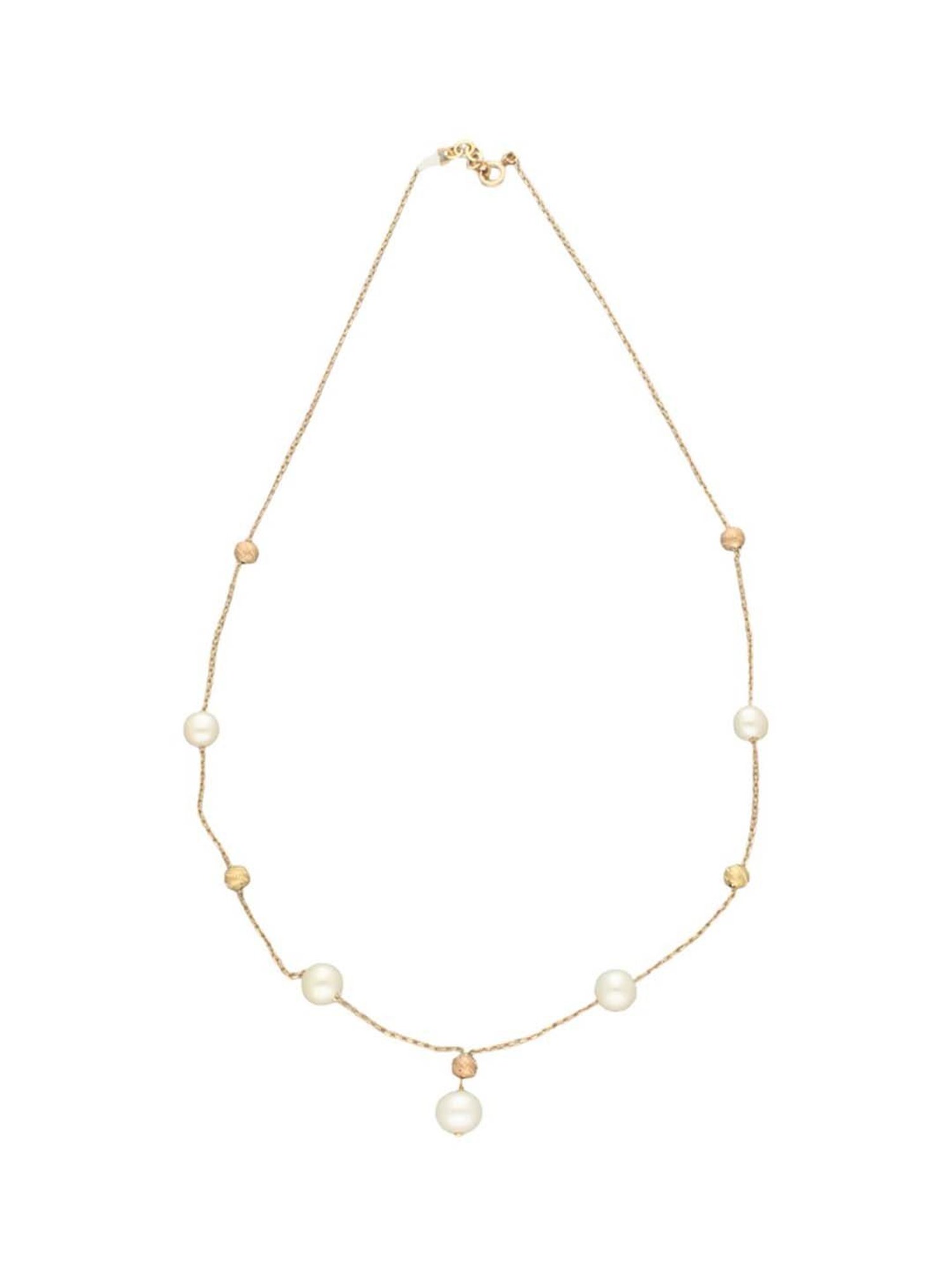 Sri Jagdamba Pearls 18k Luna Designer Gold Chain