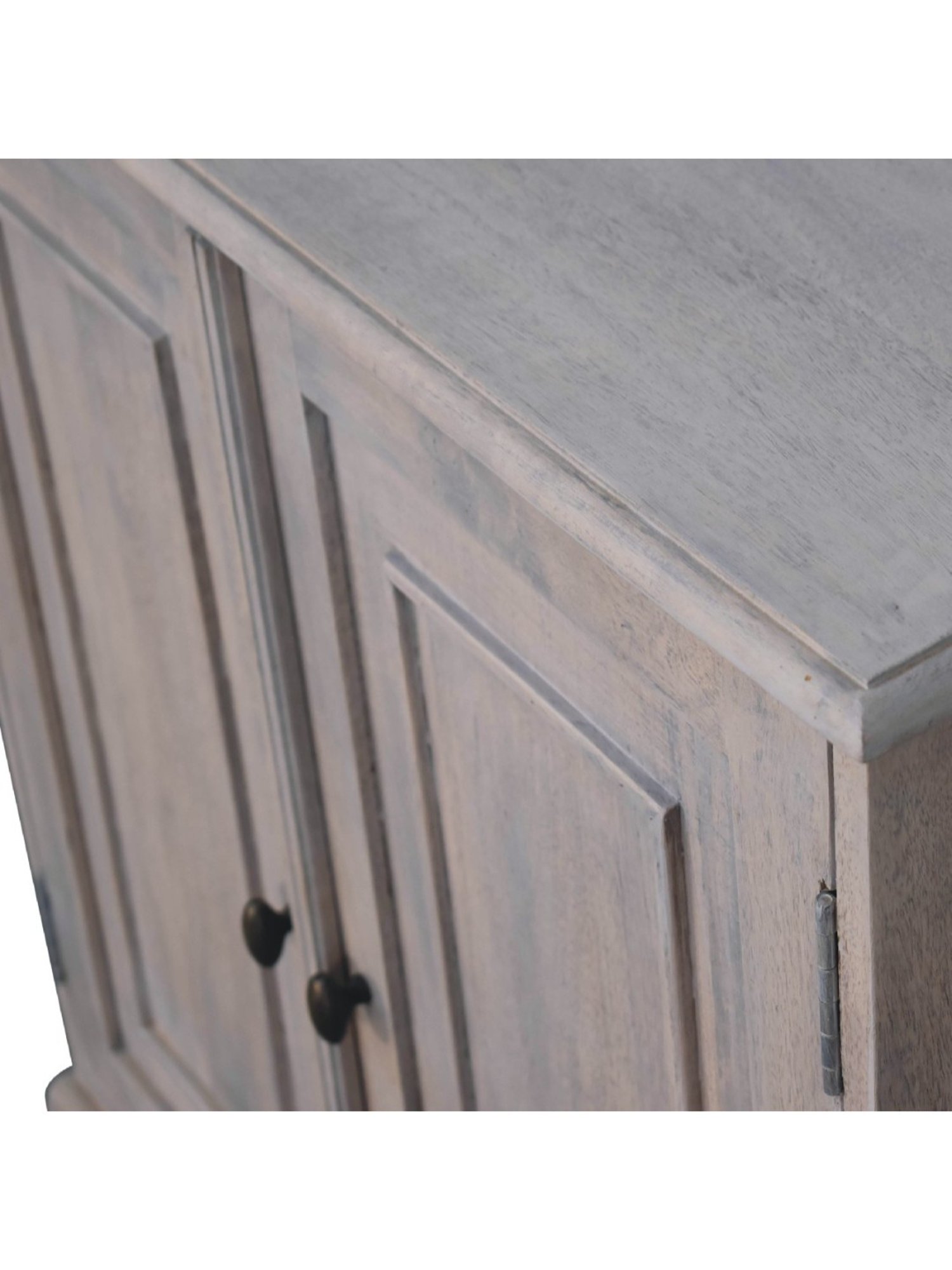 Artisan Furniture Acid Stone Grey Wood Wash Cabinet