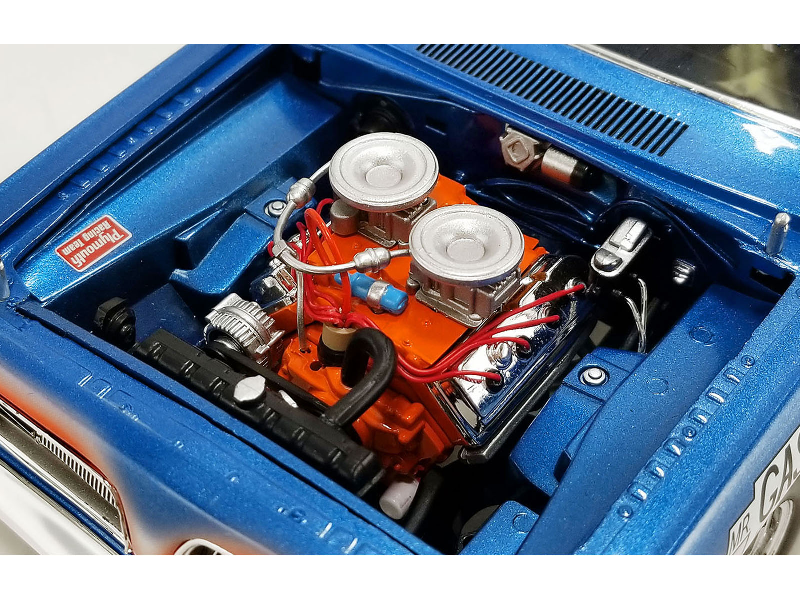 1959 Plymouth Savoy Sedan Powder Blue 1/87 (HO) Scale Diecast Model Car by Oxford Diecast