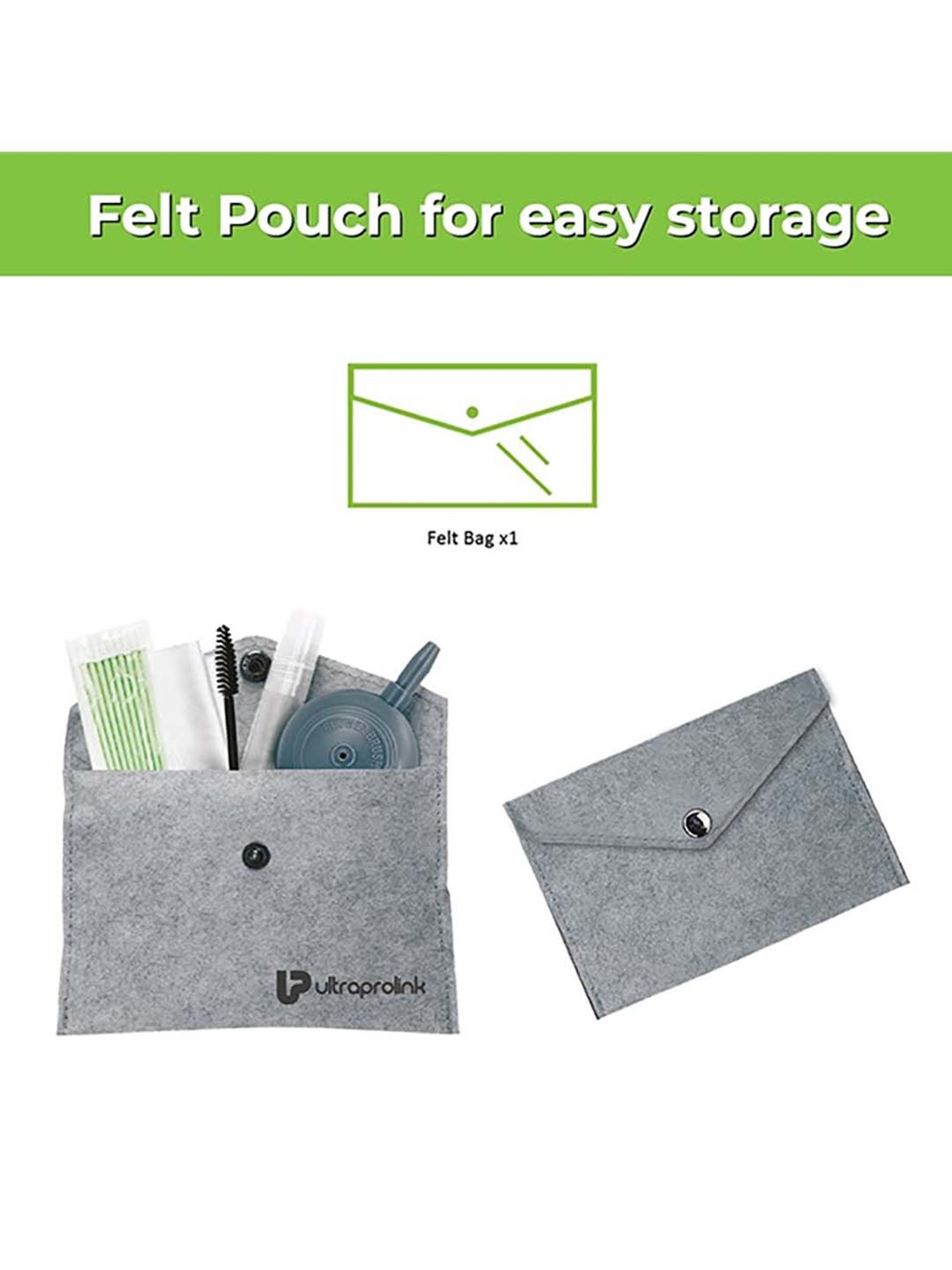 ULTRAPROLINK UM1001 Cable Tidy Magnetic Cable Organizer (Grey)