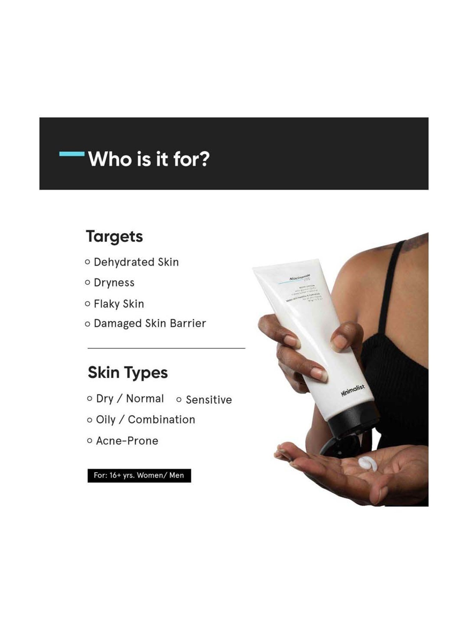 Minimalist Niacinamide 05% Body Lotion - 180 gm