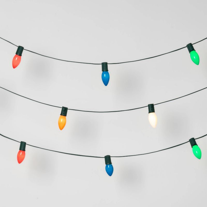 25ct Christmas Incandescent C9 String Lights  - Wondershop™