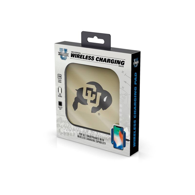 NCAA Colorado Buffaloes Wireless 10W Charging Pad