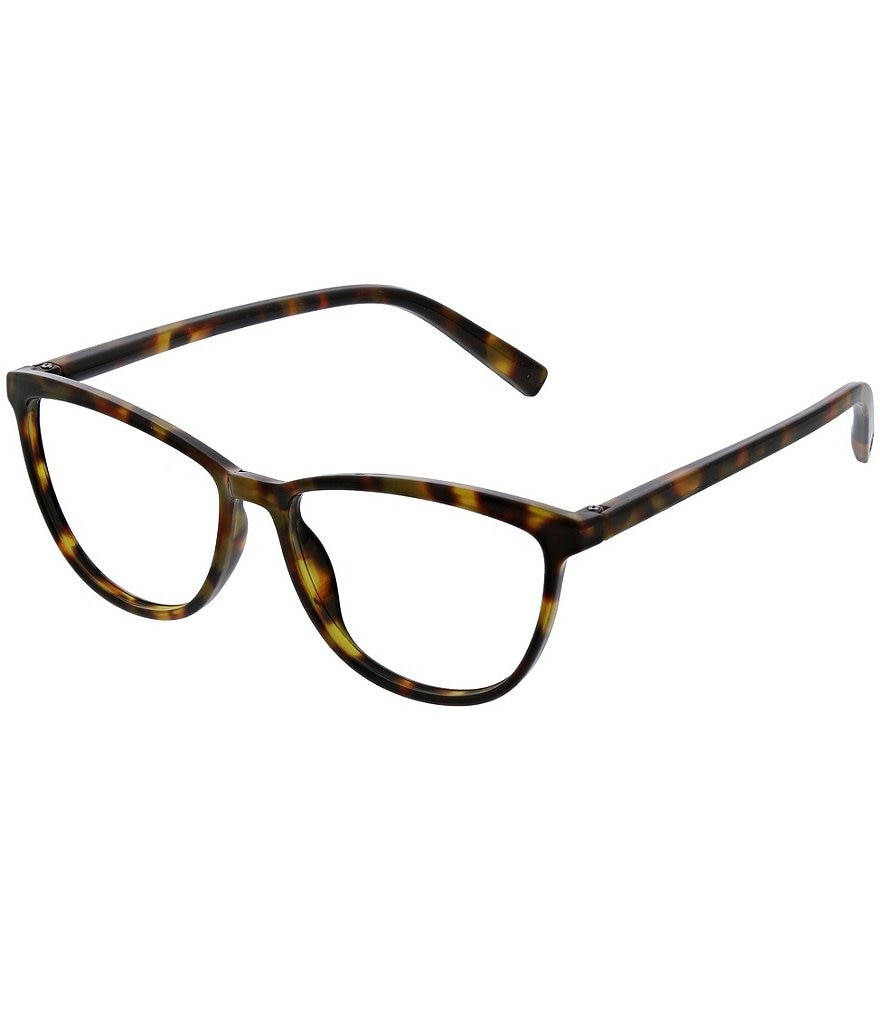 Peepers Bengal Square Blue Light Reader Glasses