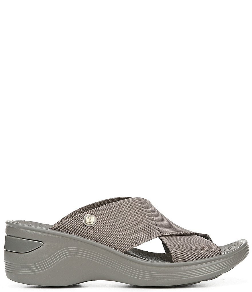 Bzees Desire Washable Stretch Wedge Sandals