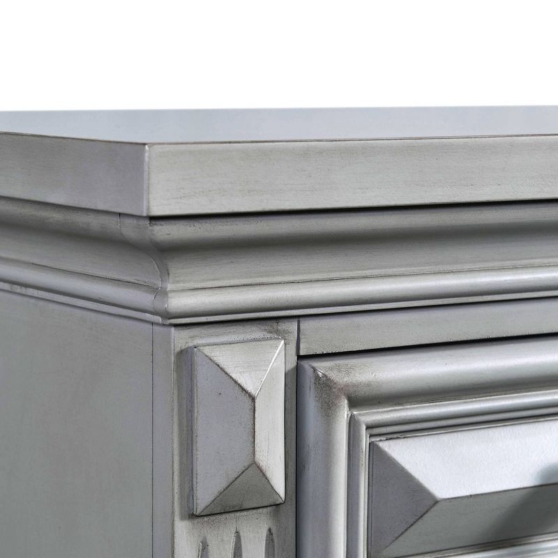 Trent 7 Drawer Dresser with Mirror Gray - Picket House Furnishings