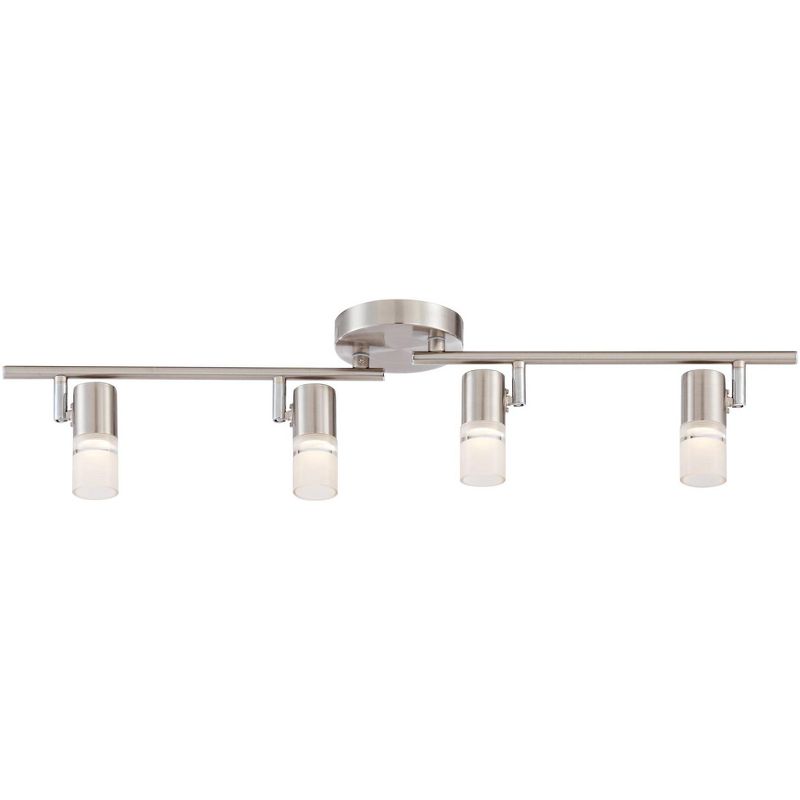 Pro Track Renee 4-Light Satin Nickel LED Track Fixture