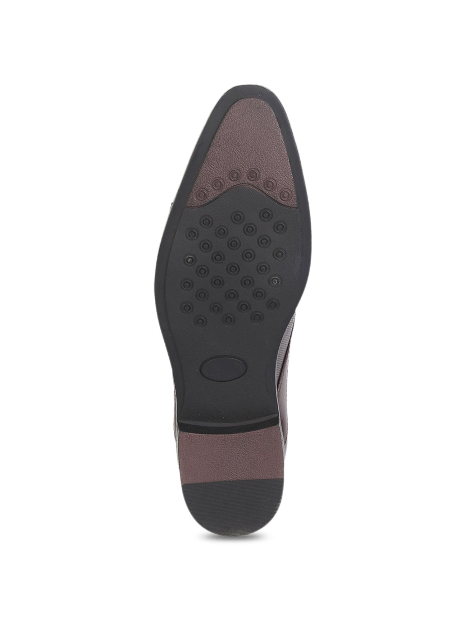 Mochi Men's Brown Shoe Lace-up