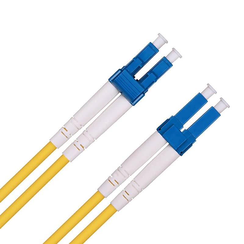 OS2OS1 LCLC Fiber Optic Patch Cable Single Mode Duplex 1m 33ft 9125 LSZH