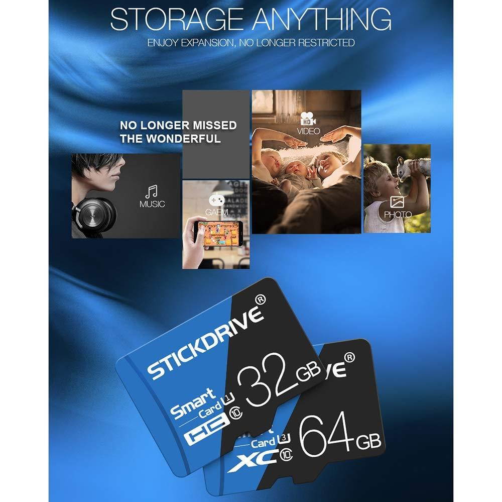 BAIYI Memory Card Micro SD Card 16/32/64/128 GB TF Card Waterproof/Shockproof for High-Speed Flash Memory of Mobile Phones