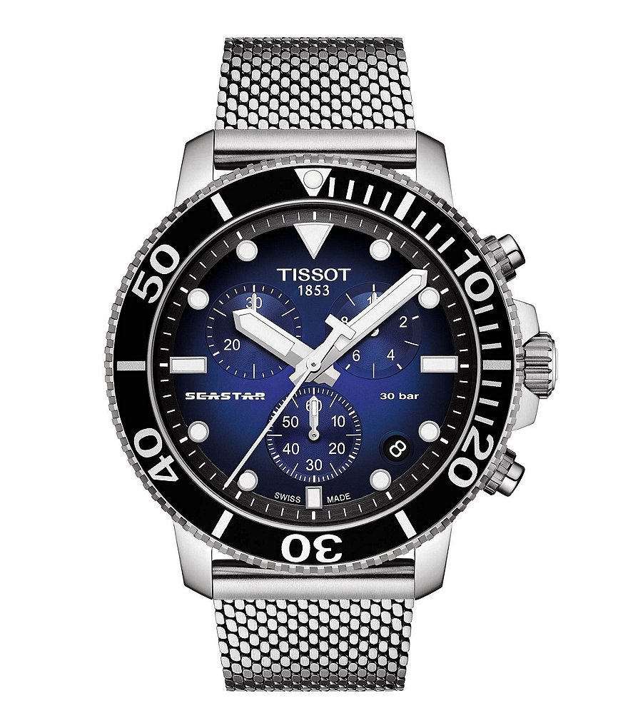 Tissot Seastar 1000 Chronograph Blue Dial Watch