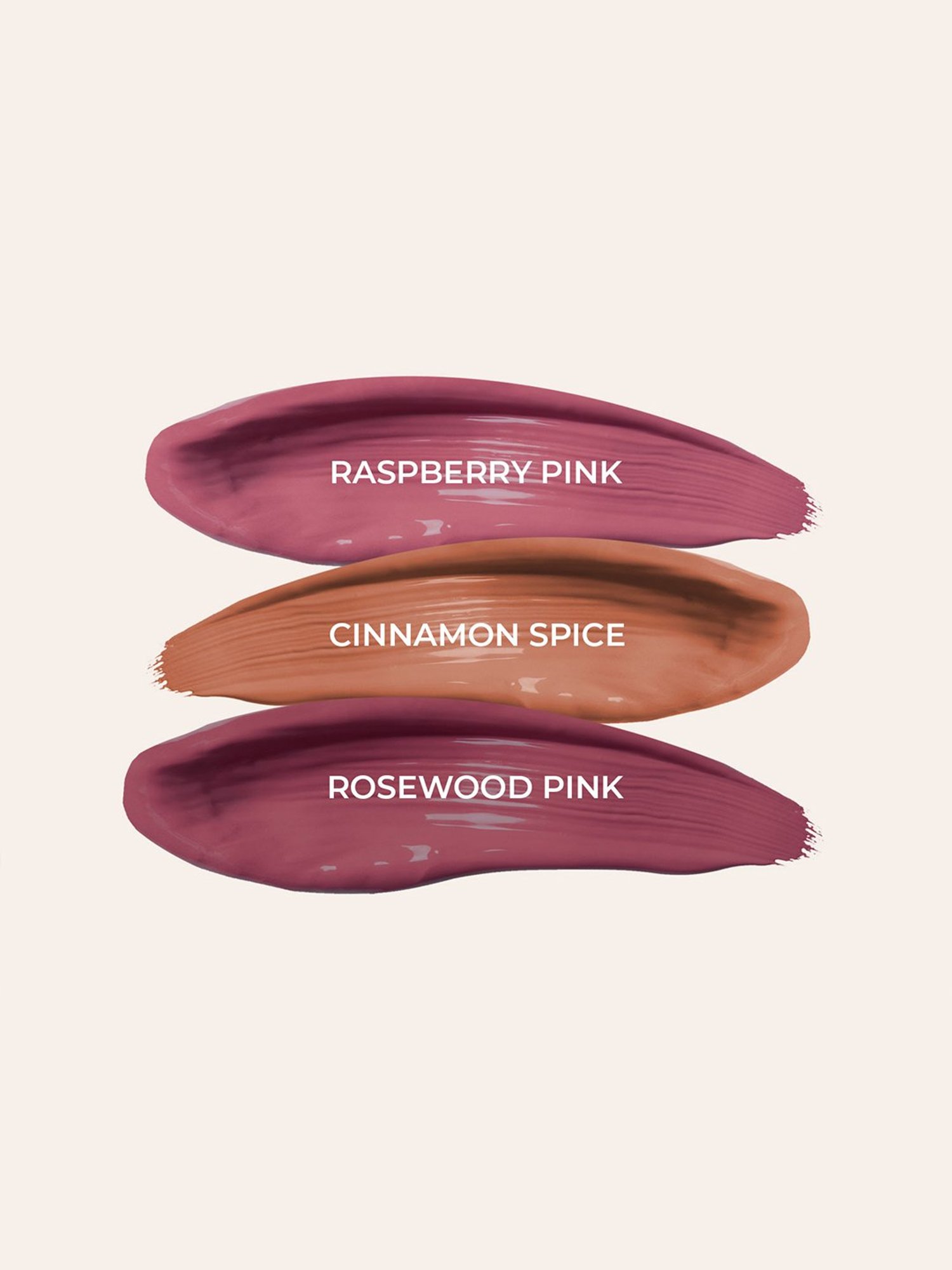 JUST HERBS Herb-Enriched Matte Liquid Lipstick Kit - Pastels + Nudes Look