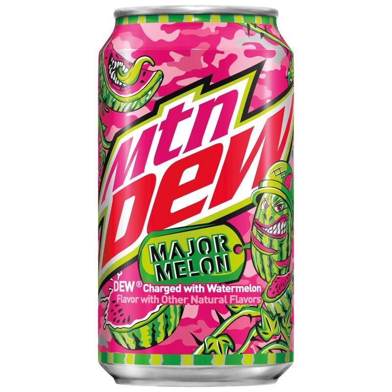 Mountain Dew Major Melon - 12pk/12 fl oz Cans
