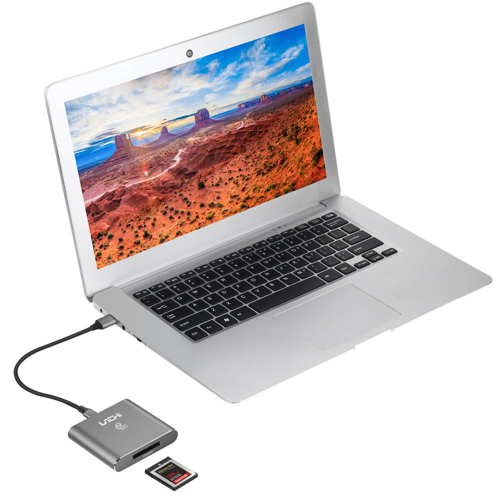 Multifunctional XQD Card Reader up to 5Gbps Suitable for WinXP/Vista/8/8.1