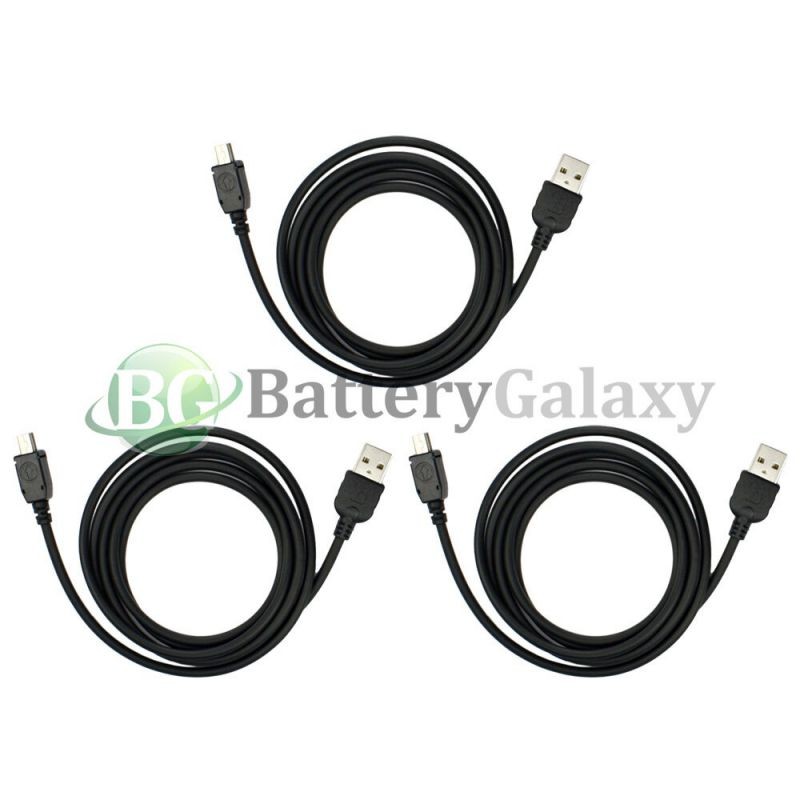 3 NEW 3Ft USB A Male to Mini B Male Printer Camera Cable Cord U2A1-MNB-1M-3PK