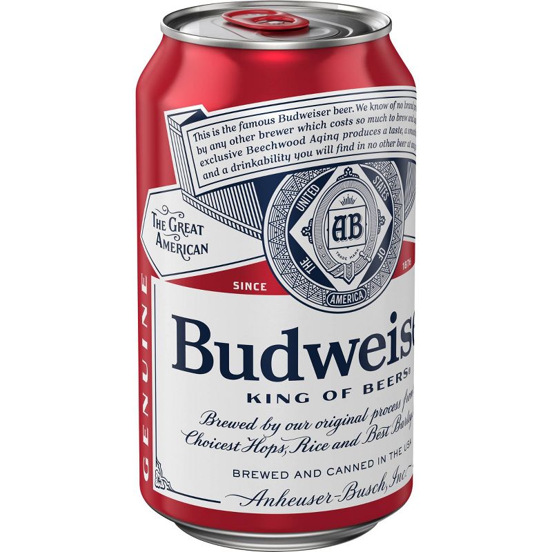 Budweiser Lager Beer - 6pk/12 fl oz Cans