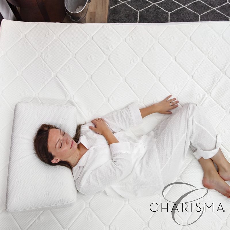 Charisma Luxury Gusseted Gel-Infused Oversized Memory Foam Pillow