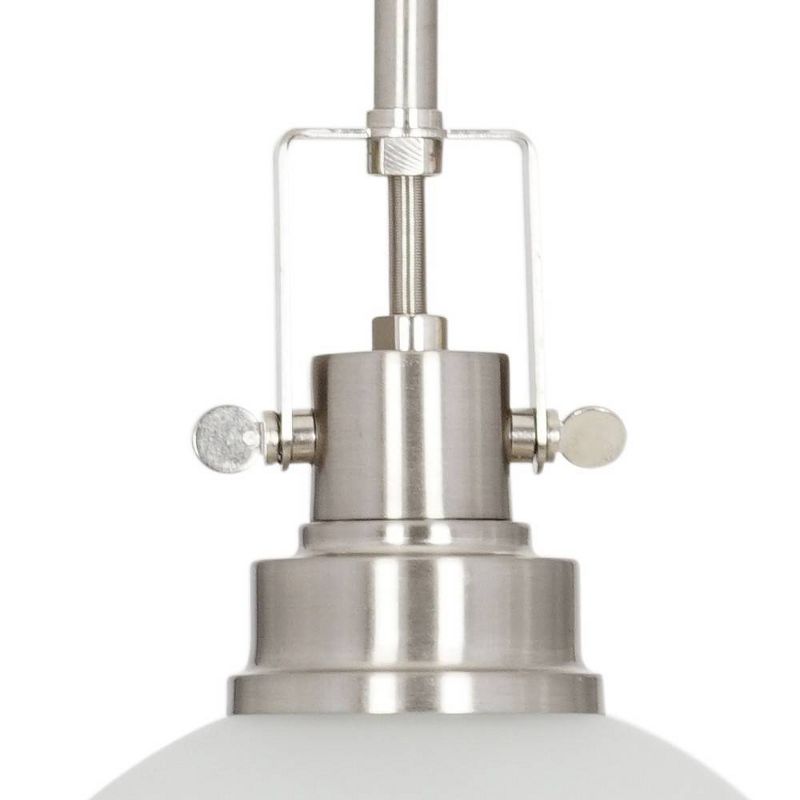 52.75" One Light Pendant Brushed Nickel - Cresswell Lighting