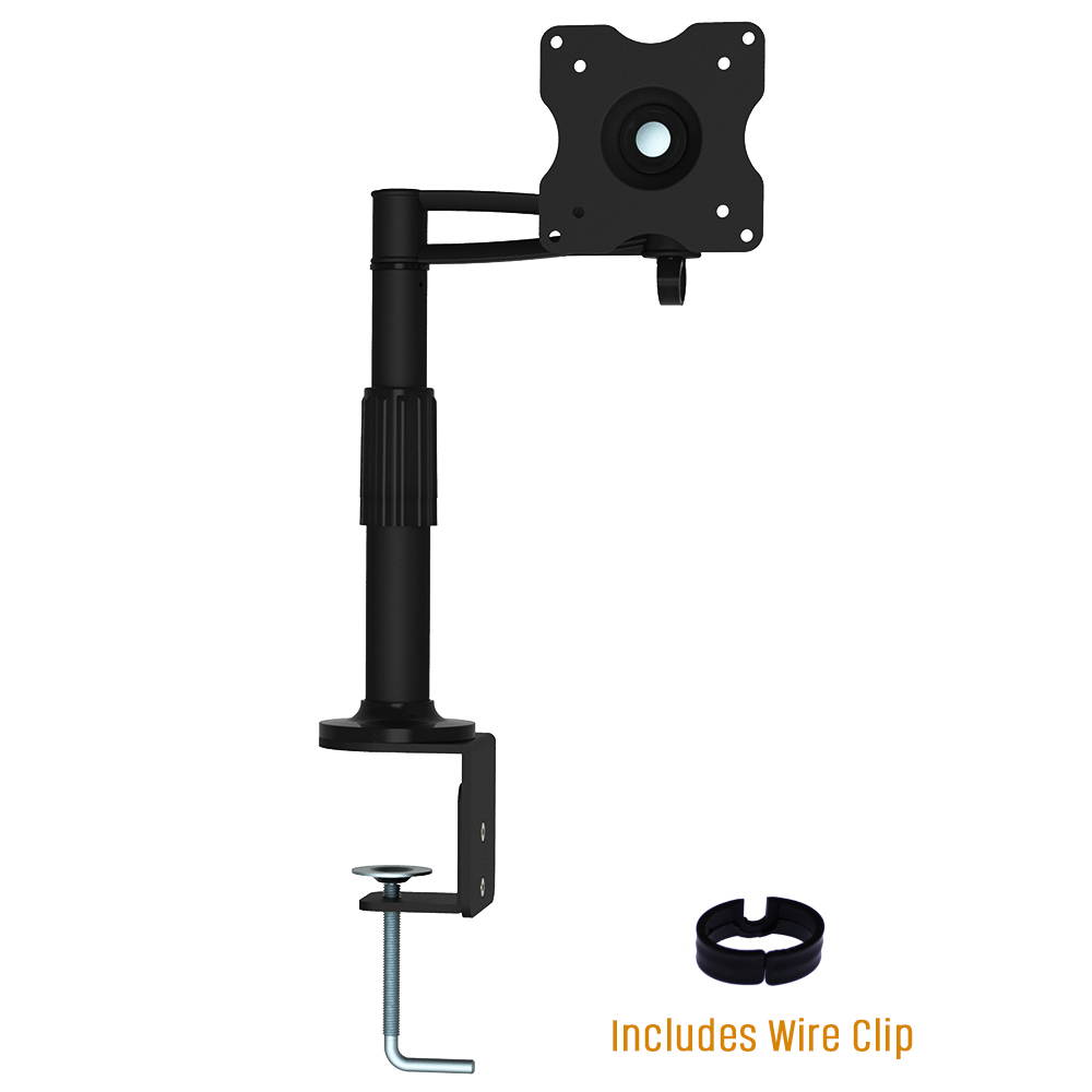 Articulating Monitor/TV Desk Mount 10-30" VESA 100 x 100 with LIFETIME WARRANTY (KORAMZI KWM1410)