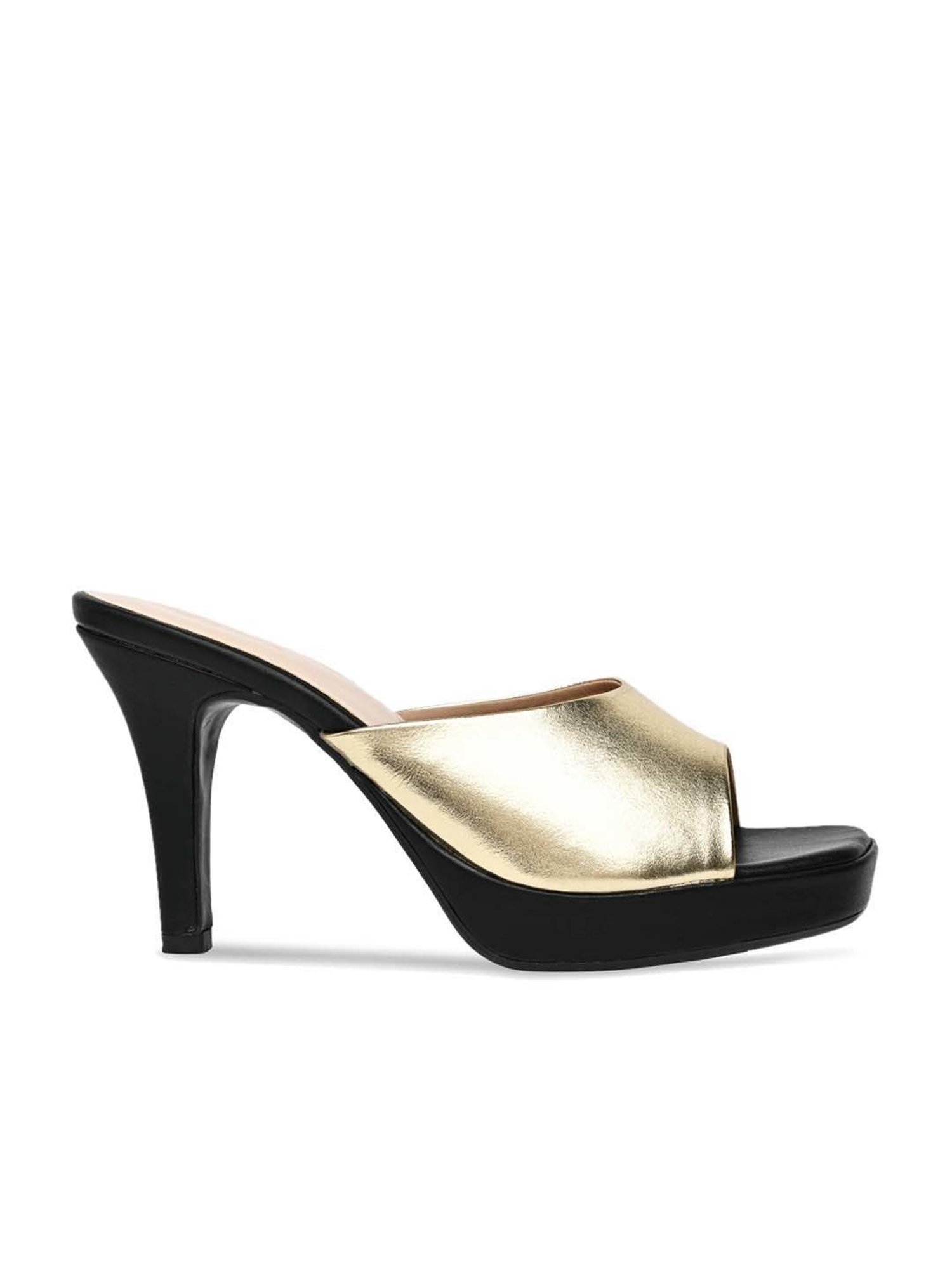 Rocia by Regal Women's Golden Casual Stilettos