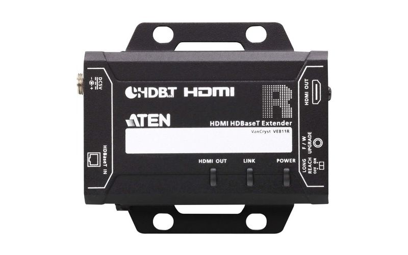 ATEN HDMI HDBaseT Receiver-TAA Compliant - 1 Output Device - 328.08 ft Range - 1 x Network (RJ-45) - 1 x HDMI Out - 4K - 4096 x 2160 - Twisted Pair