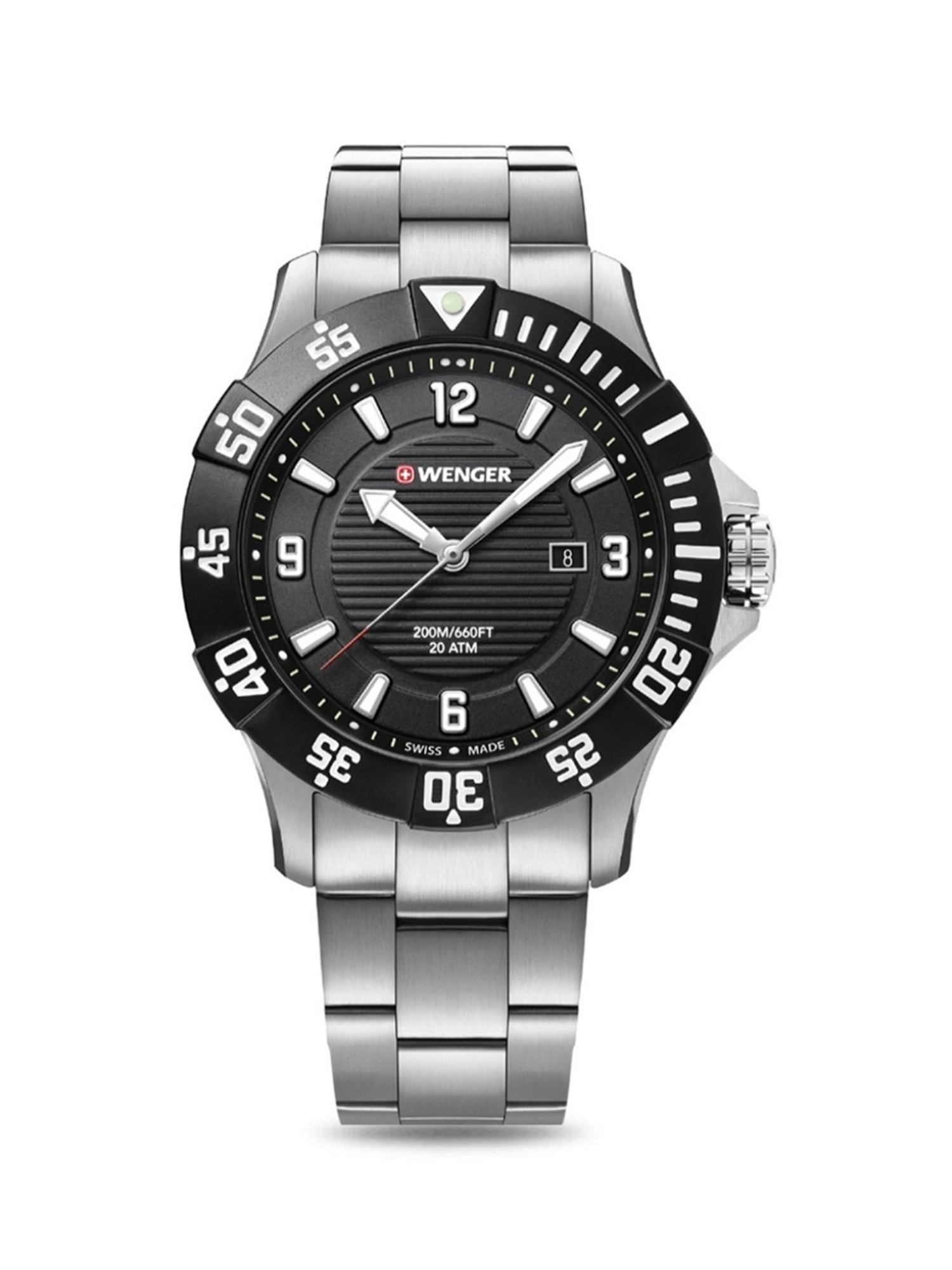 Wenger Swiss Made 01.0641.131 Seaforce Analog Watch for Men