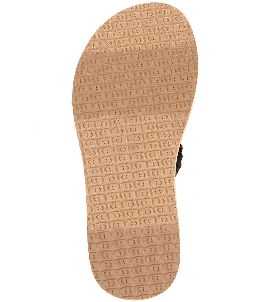 Sanuk Women's Stacker Braid Flip Flops