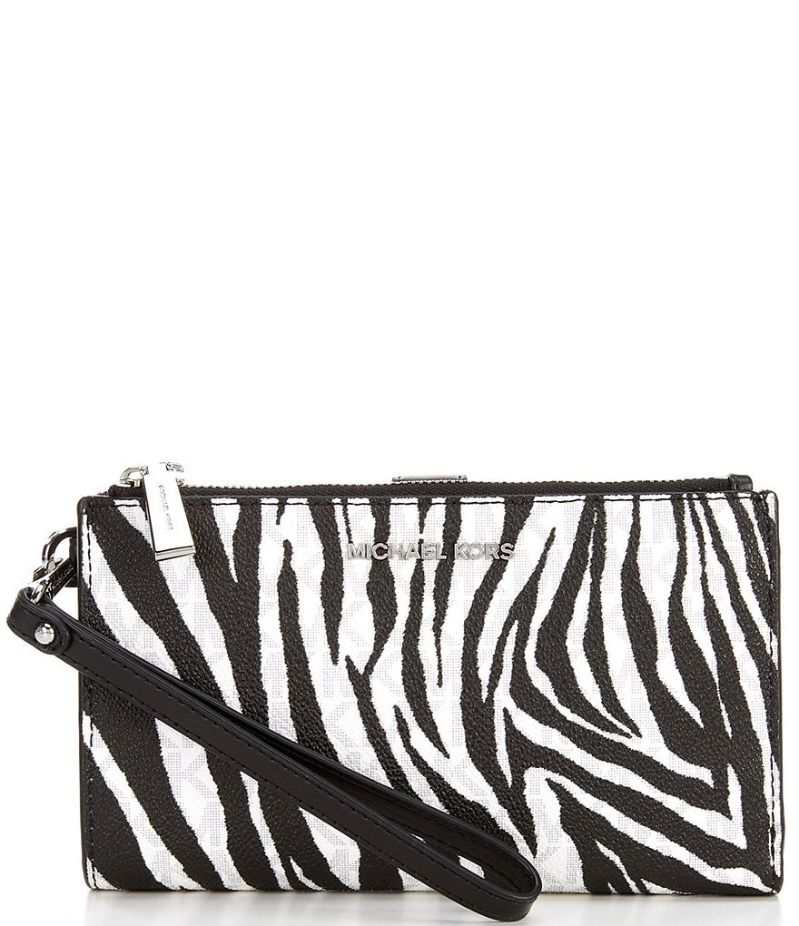 HOBO Link Leather Zip Wristlet