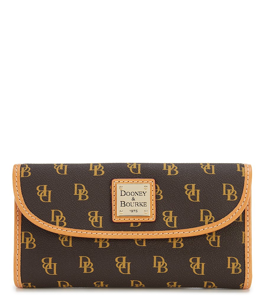 Dooney & Bourke Signature Blakely Collection Continental Clutch