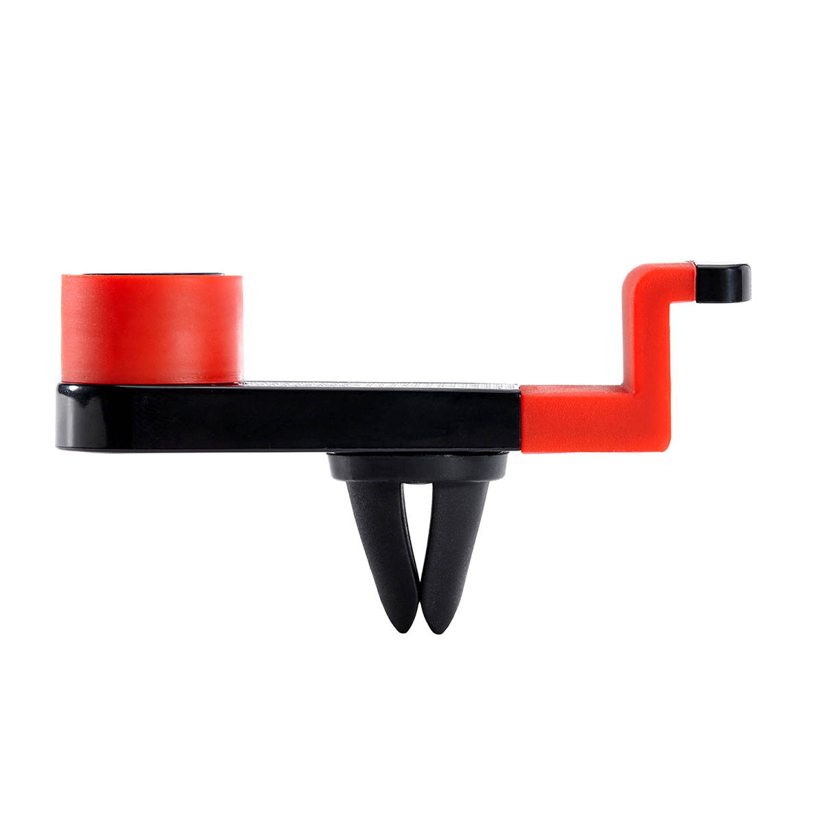 LENTION Air Vent Phone Holder, Mobile Clip Stand Car Mount for 3.5 Inch - 6 Inch iPhone, iPod, Smart Phone, PSP, GPS - Red