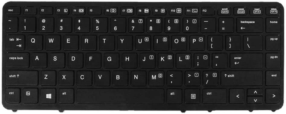 English Keyboard for HP EliteBook 840 G1 850 G1 731179-001 736654-001 Laptop Replacement Keyboards
