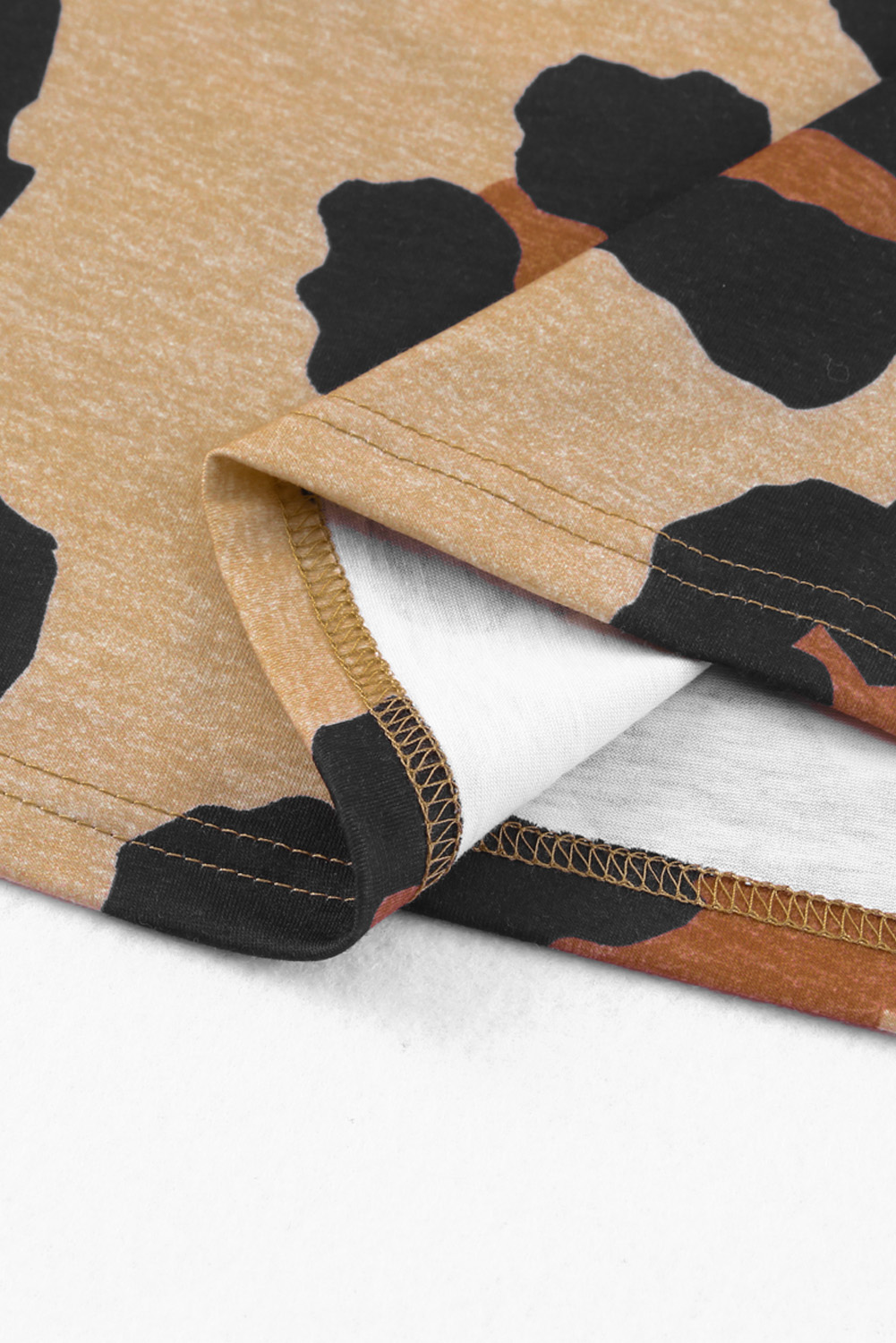 American Eagle Outfitters Peach Printed Crop Top