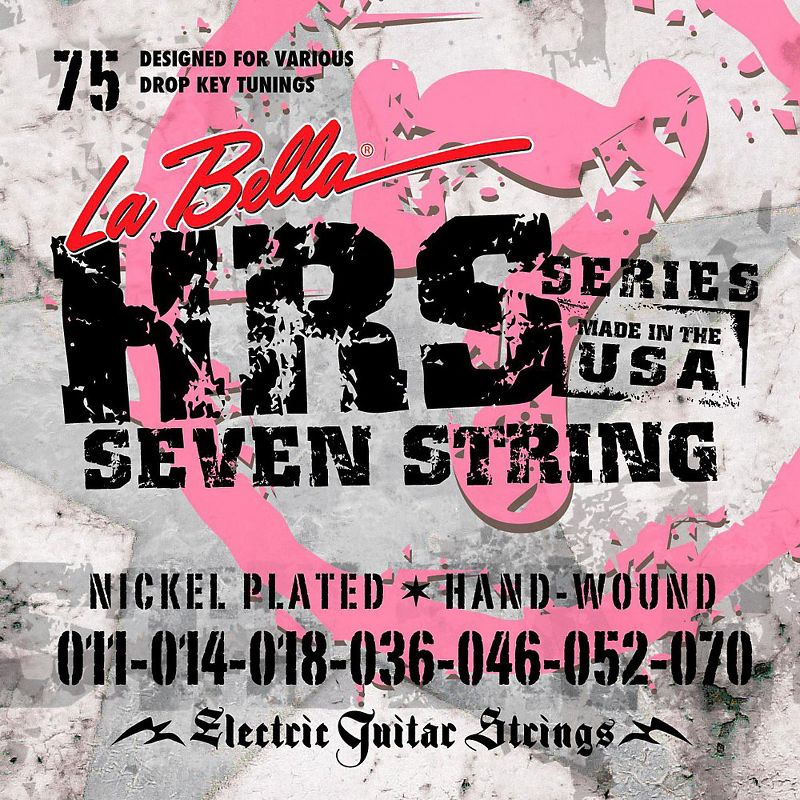 LaBella HRS-75 7-String Electric Guitar Strings
