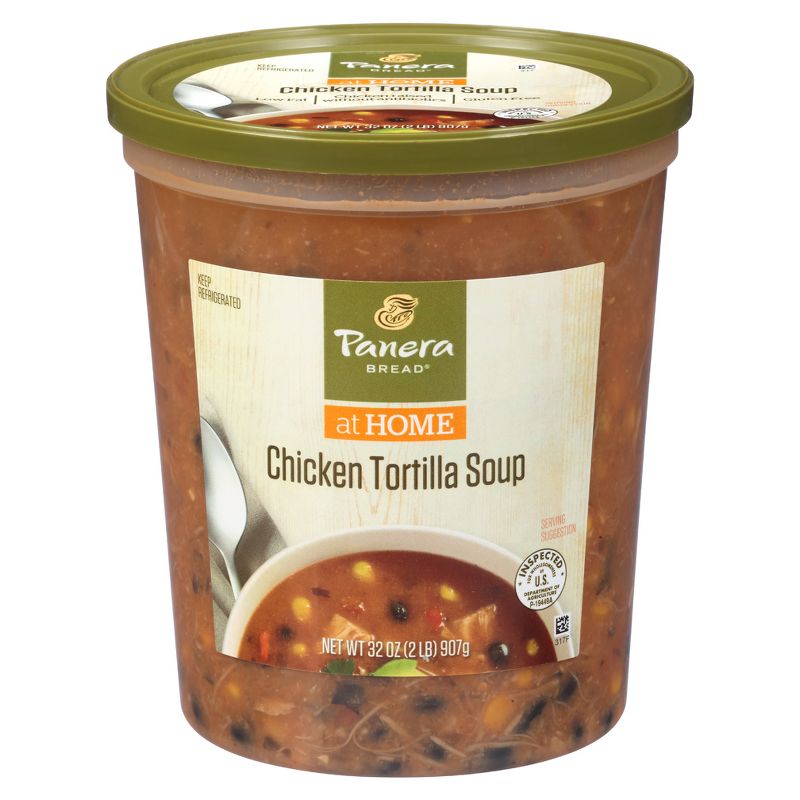 Panera Bread Soups Low-Fat Chicken Tortilla Soup - 32oz