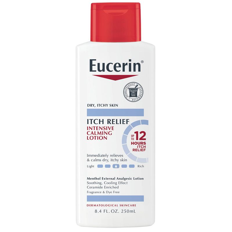 Eucerin Calming Itch Relief Hand and Body Lotion - 8.4 fl oz