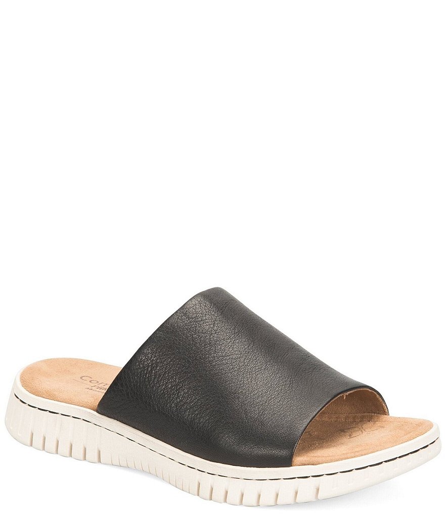 Comfortiva Carmila Leather Sporty Slides