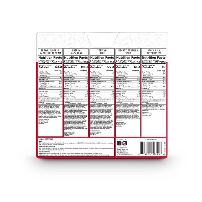 Wise Food Emergency Food Supply 72 Hour