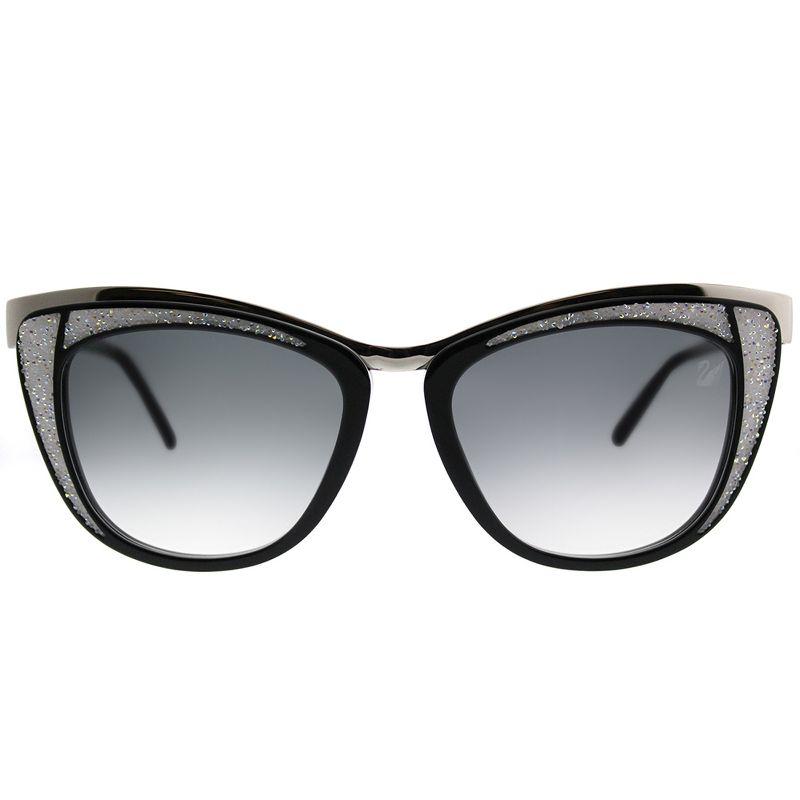 Swarovski Diva SK0061 05B Womens Cat-Eye Sunglasses Silver 53mm